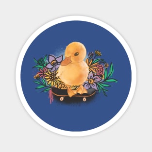 Skater Duckling Magnet